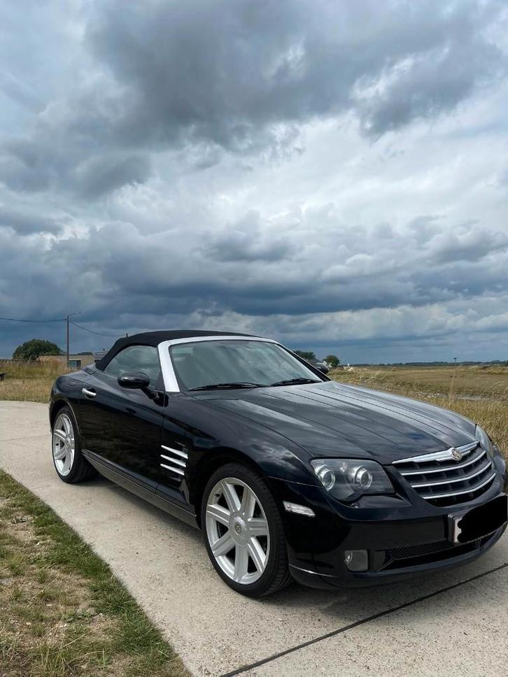 Chrysler crossfire roadster, Auto's, Chrysler, Particulier, Crossfire, Benzine, Euro 4, Cabriolet, 2 deurs, Automaat, Zwart, Grijs