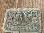 Germany 1 Mark Weimar 1920, Ophalen of Verzenden
