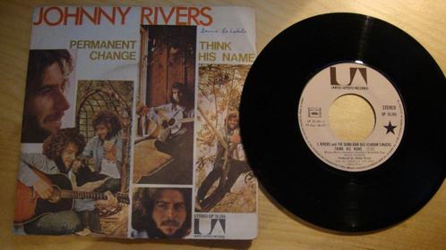 Johnny Rivers --- pensez à son nom, CD & DVD, Vinyles Singles, Utilisé, Single, Religion et Gospel, 7 pouces, Enlèvement ou Envoi
