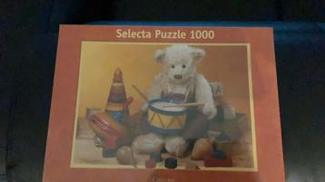 Selecta puzzel 1000 stuks, Hobby & Loisirs créatifs, Enlèvement ou Envoi, Comme neuf
