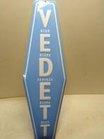 Vedett emaille plaat, Ophalen of Verzenden, Nieuw, Reclamebord