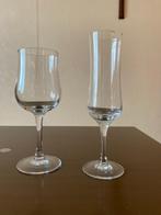 Champagne- en wijnglazen ARCOROC, perfecte staat, Huis en Inrichting, Ophalen of Verzenden, Zo goed als nieuw, Glas, Glas of Glazen