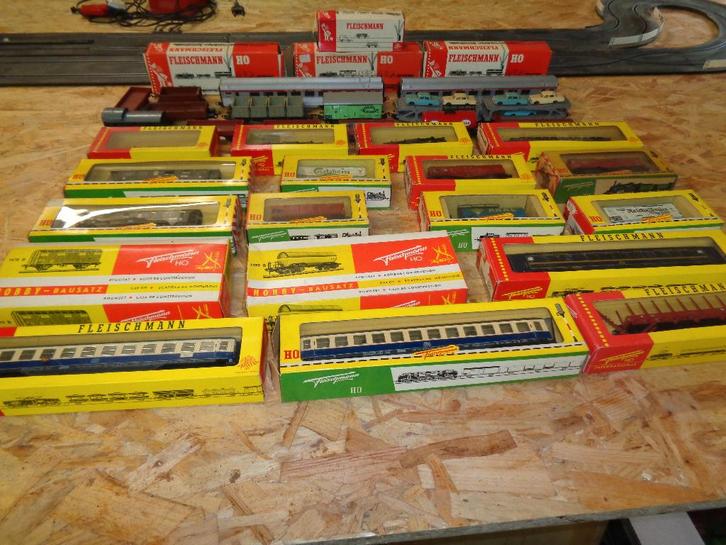 lot train fleischmann HO, Hobby & Loisirs créatifs, Trains miniatures | HO, Utilisé, Wagon, Fleischmann, Enlèvement