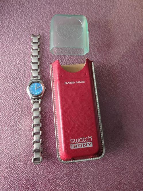 Dame polshorloge: Swatch Irony- Swiss Made. In werkende staa, Bijoux, Sacs & Beauté, Montres | Femmes, Utilisé, Montre-bracelet