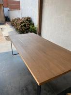 Massief eiken tafel, Huis en Inrichting, Tafels | Eettafels, Ophalen, Zo goed als nieuw
