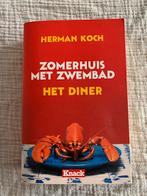 Boek Zomerhuis met zwembad en Het diner van Herman Koch, Herman Koch, Ophalen of Verzenden, Zo goed als nieuw, België
