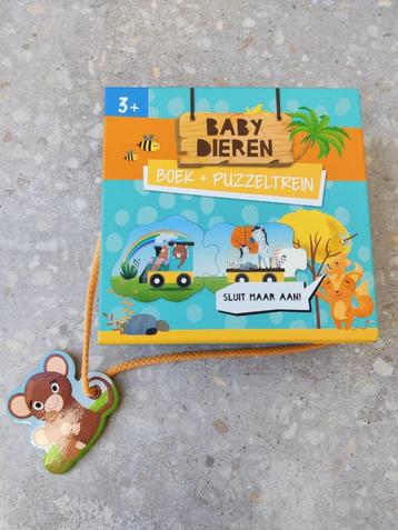 Puzzel - nijntje en dierentrein beschikbaar voor biedingen