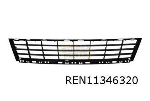 Renault Clio III (2/09-1/13) (phase II) voorbumpergrille mid, Auto-onderdelen, Carrosserie, Bumper, Renault, Voor, Nieuw, Verzenden