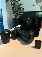 Sony A7iii + Sony FE 2.8/24-70 GM + SonyFE 3.5-5.6/28-70 OSS, Audio, Tv en Foto, Ophalen, Zo goed als nieuw, Sony