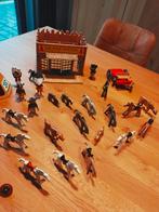 playmobil cowboy en apache dorp, Kinderen en Baby's, Speelgoed | Playmobil, Ophalen, Gebruikt