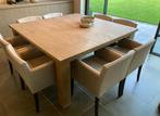 Vol eiken tafel, Huis en Inrichting, Ophalen, Zo goed als nieuw