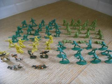 Soldaten - figuren (speelgoed) - 63 stuks. III beschikbaar voor biedingen