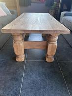 Gezandstraalde salontafel, Enlèvement, Utilisé, Chêne, Rectangulaire