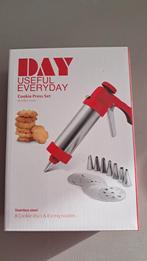 Koekjespers, incl. 8 koekjesvormem, 8 glazuurmondstukken, Ophalen of Verzenden