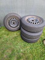 Jantes pneus hiver Vw Skoda Audi Seat 195/65 R15, Ophalen, Gebruikt, 15 inch, Winterbanden