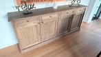 Massief eik dressoir, tafel, 6 stoelen = set, Huis en Inrichting, Ophalen, Zo goed als nieuw, Eikenhout, Landelijk