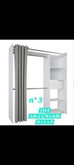 Set van 10 kleedkamers (gratis levering en installatie), Huis en Inrichting, Kasten | Kleerkasten, Ophalen of Verzenden, Nieuw