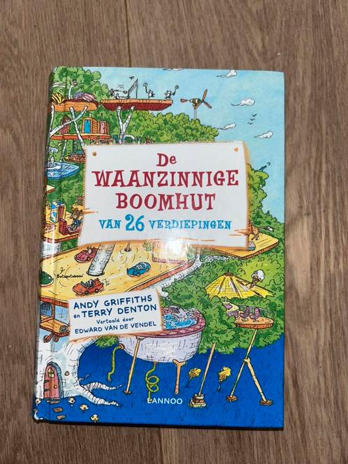 Terry Denton - De waanzinnige boomhut van 26 verdiepingen, Livres, Livres pour enfants | Jeunesse | Moins de 10 ans, Enlèvement ou Envoi