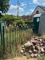 Sierpoort te koop | smeedijzerenlook met gaas, Ophalen, Gebruikt, 100 tot 150 cm