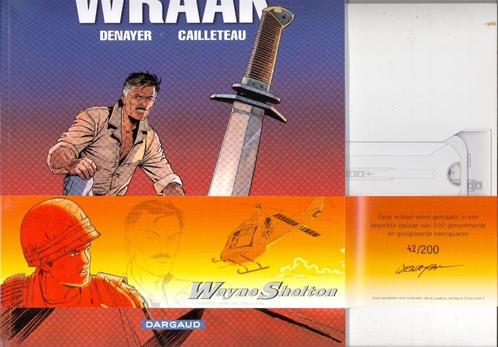 Wayne Shelton nr 5-De wraak-genummerd en gesigneerde wikkel, Boeken, Stripverhalen, Zo goed als nieuw, Eén stripboek, Ophalen of Verzenden
