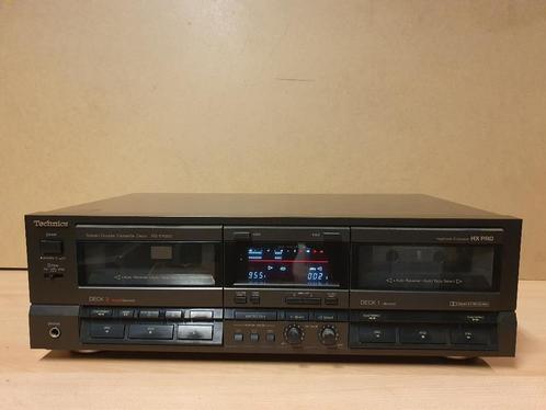 Stereo Double Cassette Deck Technics RS-TR355, Audio, Tv en Foto, Cassettedecks, Ophalen of Verzenden