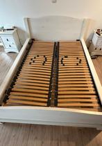 2-persoonsbed, Ophalen, Wit, 140 cm, Zo goed als nieuw