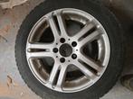 195/60 r16 89h champiro winterpro velgen+band mercedes slk, Auto-onderdelen, Banden en Velgen, Ophalen, Gebruikt, 16 inch, Winterbanden