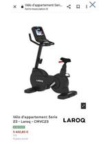 Vélo d’appartement pro Laroq avec télé, Sports & Fitness, Comme neuf, Jambes, Vélo d'appartement