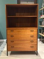 Vintage teakhouten meubelen, Simpla Lux, jaren 50 en 60, Huis en Inrichting, Kasten | Secretaires, Gebruikt