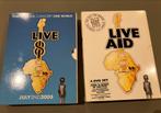 Live Aid 1985 en 2005 - concert DVD, Ophalen, Zo goed als nieuw