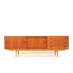 Groot vintage laag design dressoir William Watting jaren '60, Verzenden