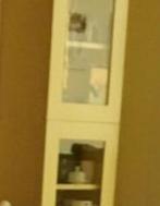 Vitrinekastje, Huis en Inrichting, Kasten | Vitrinekasten, Ophalen, Gebruikt, 200 cm of meer, 50 tot 100 cm