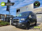 Ford Transit 2022 / Diesel / Automatisch /56.600km, Auto's, Ford, Automaat, Zwart, 4 cilinders, Blauw