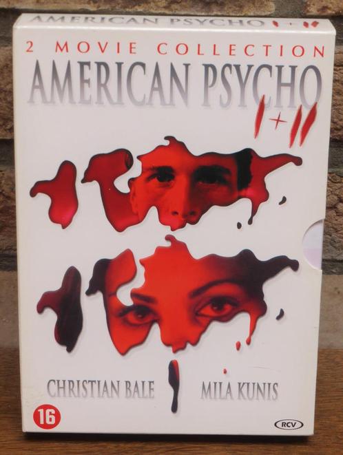 Dvd's - American Psycho 1 & 2 - Thriller - Uitstekende staat, Cd's en Dvd's, Dvd's | Thrillers en Misdaad, Nieuw in verpakking