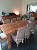 Complete eetkamer (tafel + stoelen + buffetkast), Huis en Inrichting, Ophalen
