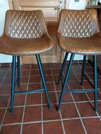 barkrukken, Huis en Inrichting, Barkrukken, 2 krukken, Ophalen, Gebruikt, 60 tot 90 cm