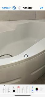 Baignoire, Huis en Inrichting, Badkamer | Complete badkamers, Ophalen, Gebruikt, Met bad