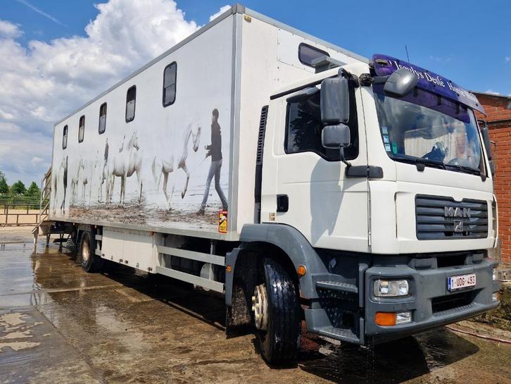 Camion 10 chevaux, Dieren en Toebehoren, Paarden en Pony's | Trailers en Aanhangwagens, Gebruikt, Overige typen, Overige materialen