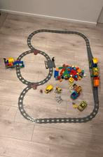 Lego duplo deluxe treinset 10508 + 10506 !als nieuw !, Kinderen en Baby's, Ophalen of Verzenden, Zo goed als nieuw, Duplo