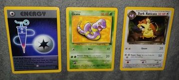 Wotc Era: Lotje "OG" Team Rocket kaarten beschikbaar voor biedingen