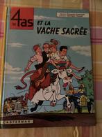 Les 4 AS et la vache sacrée, Ophalen of Verzenden, Zo goed als nieuw, Eén stripboek, Georges Chaulet