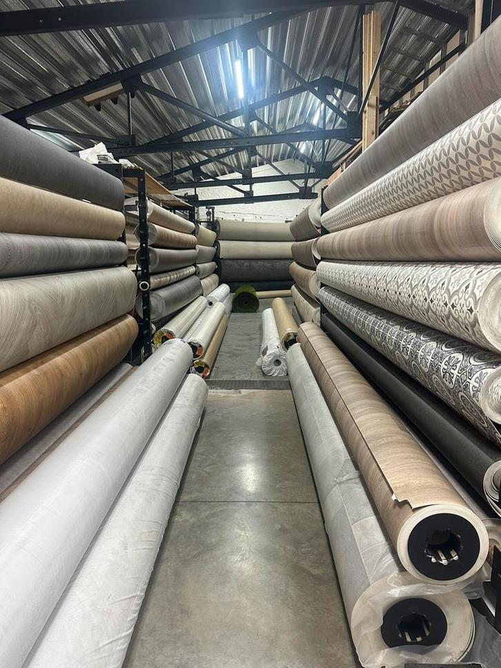 Vinyl vloerbekleding/ tapijten/ kunstgras, Doe-het-zelf en Bouw, Metalen, Nieuw, Ophalen