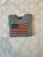 Ralph Lauren flag trui – grijs – S, Kleding | Dames, Ophalen of Verzenden, Zo goed als nieuw, Ralph Lauren, Maat 36 (S)