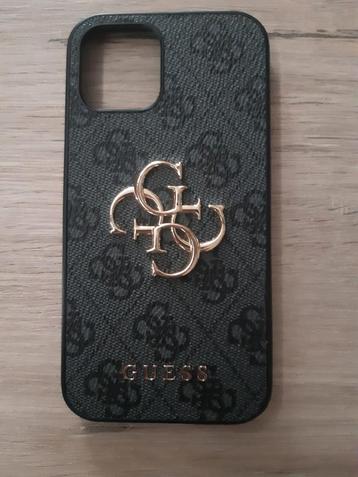Guess hoesje iphone, Enlèvement, Comme neuf, IPhone 12, Façade ou Cover