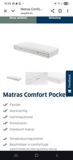 Matras Comfort Pocket SleepLife, Ophalen, 90 cm, Eenpersoons, Zo goed als nieuw