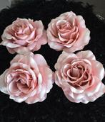 Kerstdecoratie : 4 grote rozen met knijper voor de Kerstboom, Ophalen of Verzenden, Nieuw