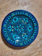 Uniek Arabisch keramische bord diameter 34cm, Enlèvement ou Envoi