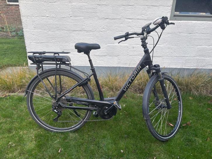 Victoria Elektrische Fiets (2 batterijen), Fietsen en Brommers, Elektrische fietsen, Gebruikt, Overige merken, 47 tot 51 cm, 50 km per accu of meer