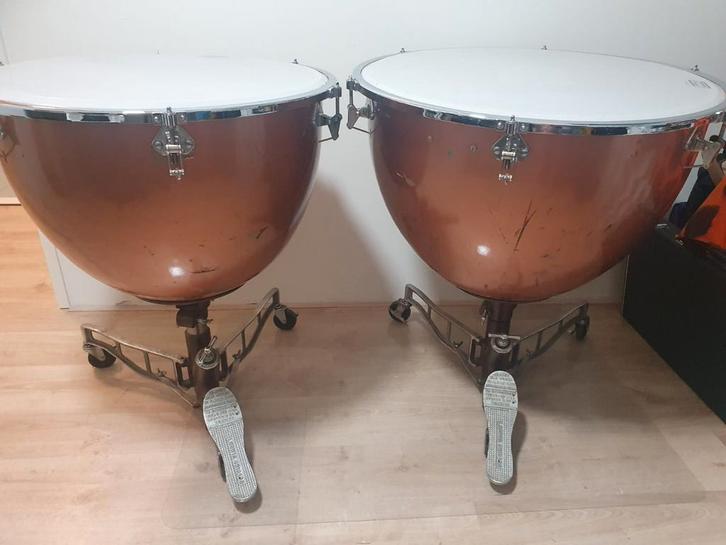 Ludwig Universal-Pauken set, Muziek en Instrumenten, Percussie, Gebruikt, Overige soorten, Ophalen