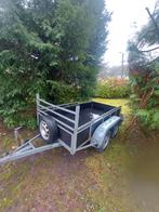 remorque double essieux, Enlèvement, Utilisé